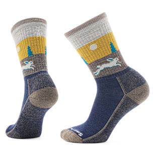 Everyday Hare Chase Crew Socks - Deep Navy
