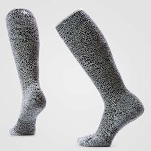 Everyday Lifestyle Knee High Socks - Charcoal-Light Gray
