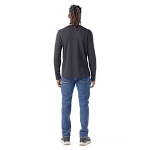 Men's Perfect Crew Long Sleeve Tee - Black