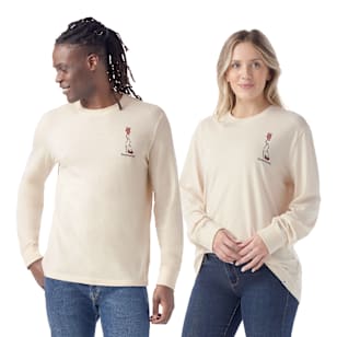 Ski Circus Graphic Long Sleeve Tee - Almond