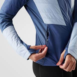 Women's Smartloft Hooded Jacket - Icy Nightfall Blue