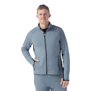 Men's Active Fleece Jacket - Pewter Blue