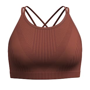 Women's Intraknit Strappy Bra - Pecan Brown Heather