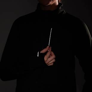 Women's Active Fleece Wind 1/2 Zip - Black