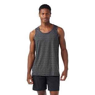 Men's Active Mesh Tank - Black