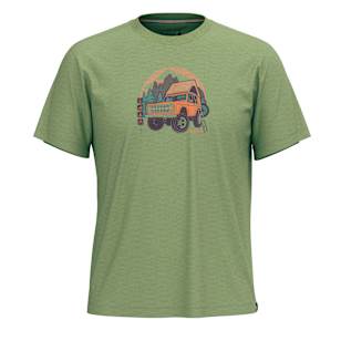 Long Weekend Short Sleeve Graphic Tee - Fern Green