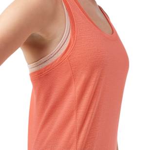 Women's Active Mesh Racerback Tank - Coral Reef