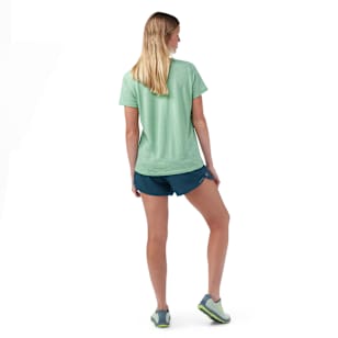 Women's Active Mesh Short Sleeve - Matcha Zen Heather
