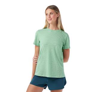 Women's Active Mesh Short Sleeve - Matcha Zen Heather