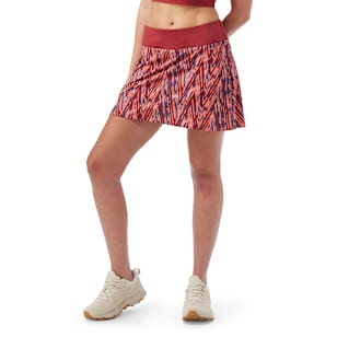 Women's Active Lined Skirt - Coral Reef Zigzag
