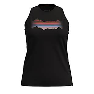 Women's Mountain Horizon Graphic Tank - Black