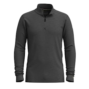 Men's Classic All-Season Merino Base Layer 1/4 Zip - Iron Heather