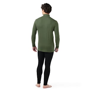 Men's Classic All-Season Merino Base Layer 1/4 Zip - Fern Green