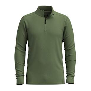 Men's Classic All-Season Merino Base Layer 1/4 Zip - Fern Green