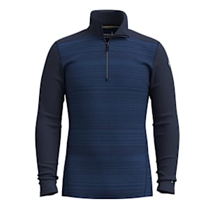 Men's Classic Thermal Merino Base Layer 1/4 Zip - Deep Navy Color Shift