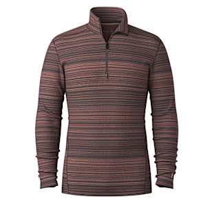 Men's Classic Thermal Merino Base Layer 1/4 Zip - Mink Color Shift