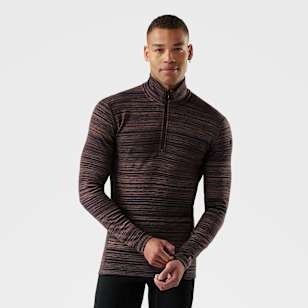 WOOLCANO Men's 100% Merino Wool Base Layer Top - Long Sleeve Thermal Compression For Winter Sports