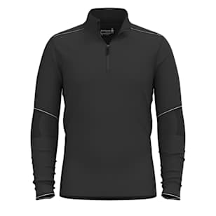 Men's Intraknit&trade; Thermal Max Merino Base Layer 1/4 Zip - Black
