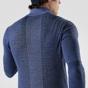 Men's Intraknit™ Thermal Max Merino Base Layer 1/4 Zip - Nightfall Blue