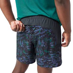 Men's Active Lined 7" Short - Black Night Trek