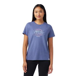 Women's Mountain Sol Short Sleeve Graphic Tee - Nightfall Blue