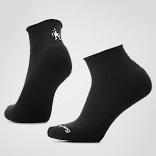 Everyday Roll Top Ankle Socks - Black
