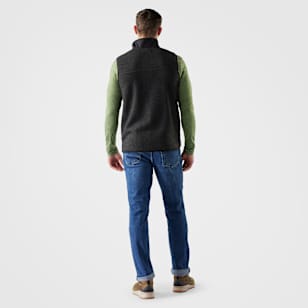 Men's Second Cut™ Fleece Vest - Charcoal