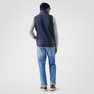 Men's Second Cut&trade; Fleece Vest - Deep Navy
