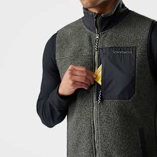 Men's Second Cut™ Fleece Vest - Winter Moss