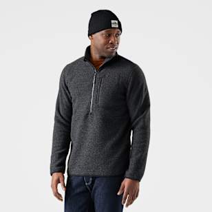 Men's Second Cut™ Fleece 1/2 Zip - Charcoal