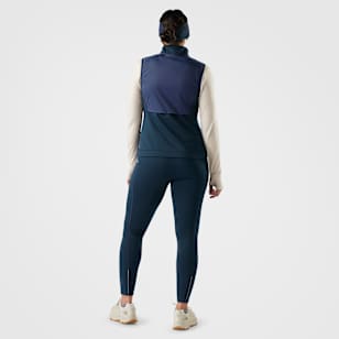 Women's Active Fleece Wind Insulated Vest - Deep Navy