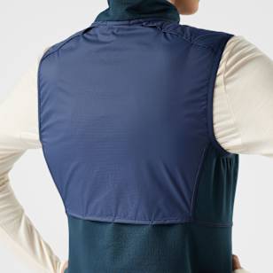 Women's Active Fleece Wind Insulated Vest - Deep Navy