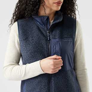 Women's Second Cut™ Fleece Vest - Deep Navy