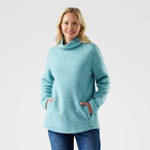 Women's Second Cut™ Fleece Pullover - Pacific Blue