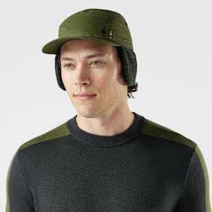 Smartwool Ear Flap 5 Panel Hat - Winter Moss