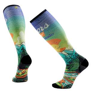 Ski Coors x YoColorado Print Over The Calf Socks - Multi Color