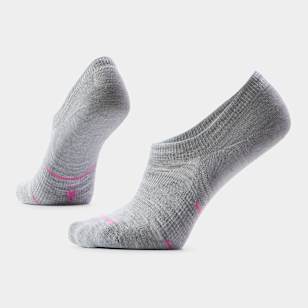 Women's Run No Show Socks - Light Gray