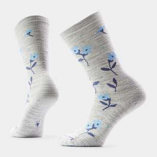 Women's Everyday Garden Gala Crew Socks - Ash
