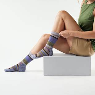 Women's Everyday Saturnsphere Crew Socks - Purple Eclipse