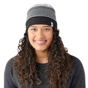Popcorn Cable Reversible Beanie - 100