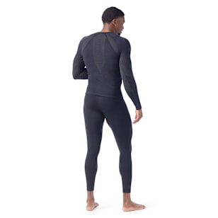 Men's Intraknit™ Active Base Layer Crew - Black-Black