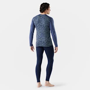 Men's Classic Thermal Merino Base Layer Crew - Nightfall Retro Line