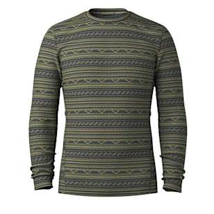 Men's Classic Thermal Merino Base Layer Crew - Winter Moss Summit Soul