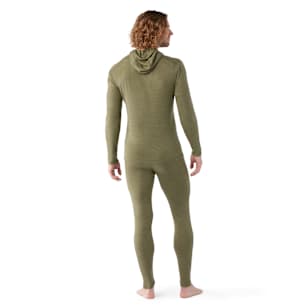 Men's Classic Thermal Merino Base Layer Hoodie - Winter Moss Heather