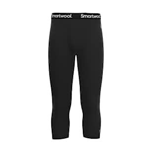 Men's Classic Thermal Merino Base Layer 3/4 Bottom - Black