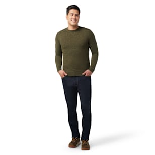 Men's Sparwood Crew Sweater - North Woods Heather-Winter Moss Heather