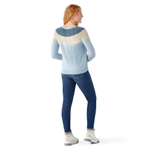 Women's Edgewood Colorblock Crew Sweater - Winter Sky Heather