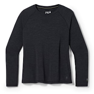 Women's Classic Thermal Merino Base Layer Crew Plus - Charcoal Heather