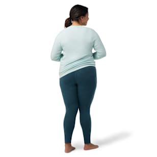 Women's Classic Thermal Merino Base Layer Bottom Plus - Twilight Blue Heather