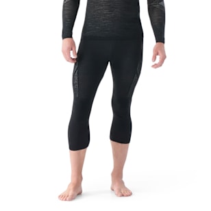 Men's Intraknit™ Thermal Merino Base Layer 3/4 Bottom - Black-White